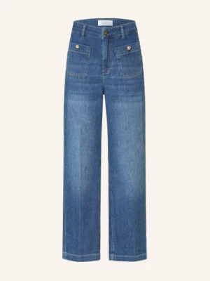 Rich & Royal Spodnie Dżinsowe Typu Culotte blau 700 DENIM BLUE