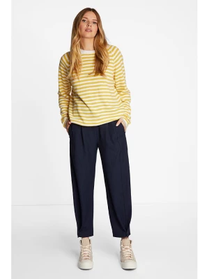 Rich & Royal Spodnie w kolorze granatowym rozmiar: 34