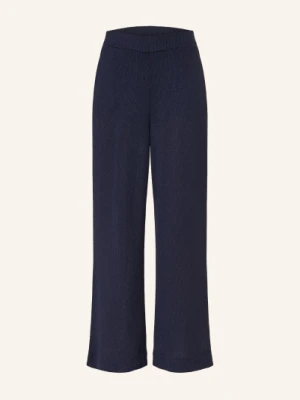 Rich & Royal Spodnie Z Dzianiny blau