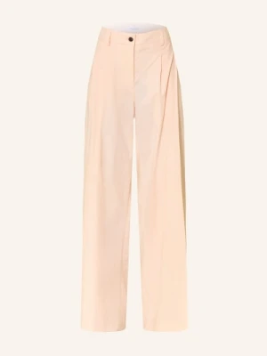 Rich & Royal Spodnie Z Marszczeniami orange