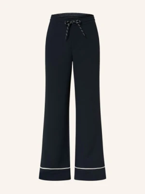 Rich & Royal Spodnie Z Materiału Typu Marlene blau