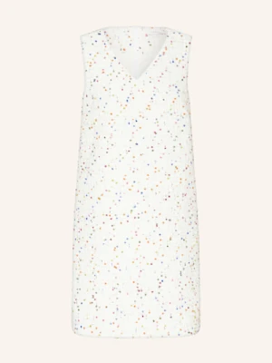 Rich & Royal Sukienka Bouclé weiss