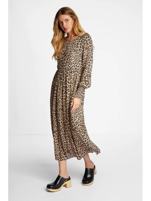 Rich & Royal Sukienka w kolorze beżowo-czarnym rozmiar: 36