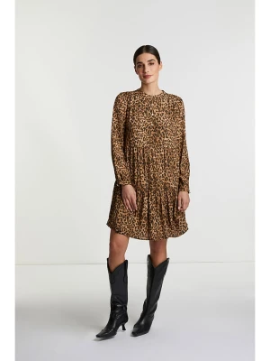 Rich & Royal Sukienka w kolorze brązowo-czarnym rozmiar: 40