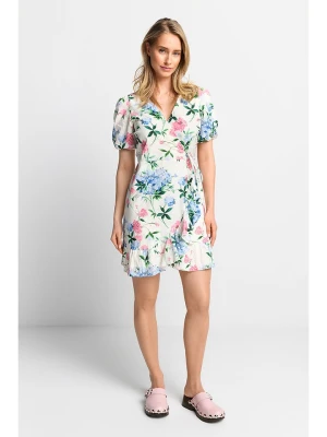 Rich & Royal Sukienka w kolorze kremowo-jasnoróżowo-błękitnym rozmiar: 42