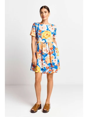 Rich & Royal Sukienka w kolorze niebiesko-żółtym rozmiar: 36