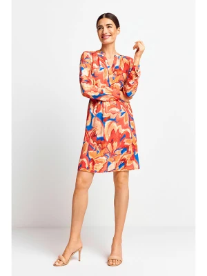 Rich & Royal Sukienka w kolorze pomarańczowo-niebieskim rozmiar: 42