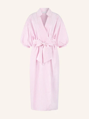 Rich & Royal Sukienka W Stylu Kopertowym rosa