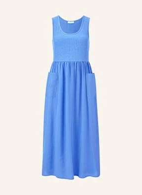 Rich & Royal Sukienka Z Mieszanki Materiałów blau