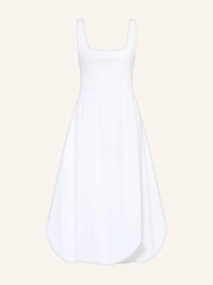 Rich & Royal Sukienka Z Mieszanki Materiałów weiss