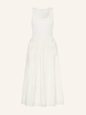 Rich & Royal Sukienka Z Mieszanki Materiałów weiss