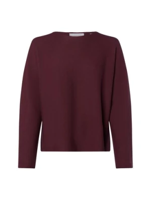 Rich & Royal Sweter damski Kobiety Bawełna czerwony jednolity,