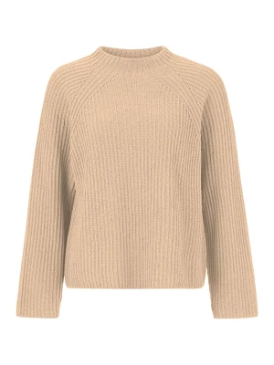 Rich & Royal Sweter w kolorze beżowym rozmiar: L