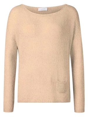 Rich & Royal Sweter w kolorze beżowym rozmiar: M