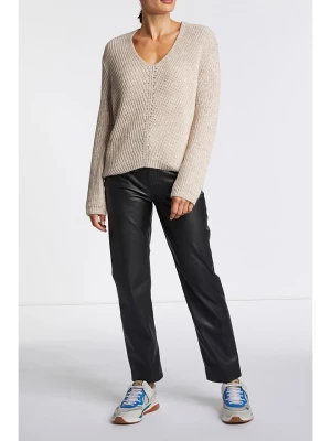 Rich & Royal Sweter w kolorze beżowym rozmiar: XS
