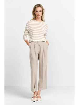 Rich&Royal Sweter w kolorze biało-beżowym rozmiar: S