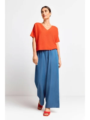 Rich & Royal Sweter w kolorze czerwonym rozmiar: L