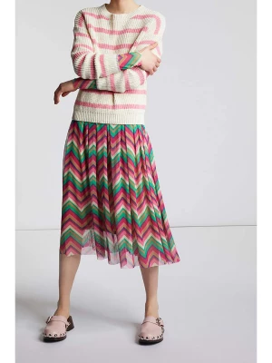 Rich & Royal Sweter w kolorze jasnoróżowo-kremowym rozmiar: L