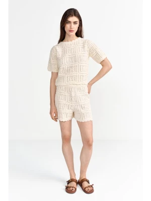 Rich & Royal Sweter w kolorze kremowym rozmiar: L