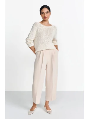 Rich & Royal Sweter w kolorze kremowym rozmiar: L