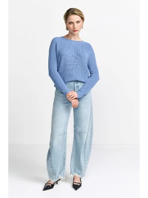 Rich & Royal Sweter w kolorze niebieskim rozmiar: L