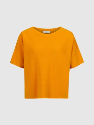 Rich & Royal Sweter w kolorze pomarańczowym rozmiar: S