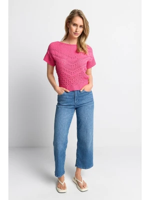 Rich & Royal Sweter w kolorze różowym rozmiar: XL