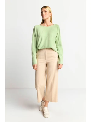 Rich & Royal Sweter w kolorze zielonym rozmiar: S