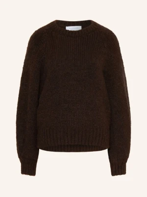 Rich & Royal Sweter Z Alpaki braun CIEMNOBRĄZOWY