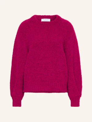 Rich & Royal Sweter Z Alpaki rot FUKSJA