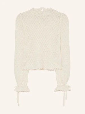 Rich & Royal Sweter Z Alpaki weiss ECRU