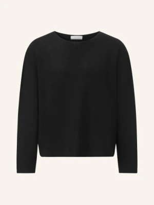 Rich & Royal Sweter Z Błyszczącą Przędzą schwarz