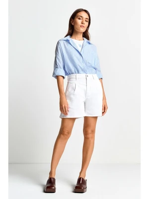 Rich & Royal Szorty dżinsowe w kolorze białym rozmiar: W29