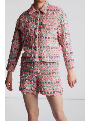 Rich & Royal Szorty w kolorze różowo-zielonym rozmiar: 42