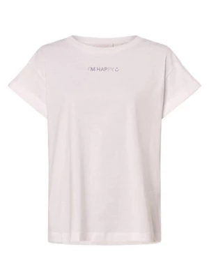 Rich & Royal T-shirt damski Kobiety Bawełna biały jednolity,