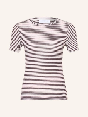 Rich & Royal T-Shirt Z Brokatową Przędzą lila niebieski
