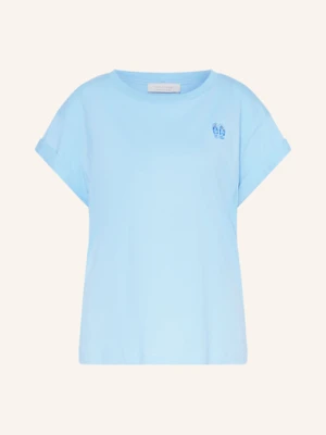 Rich & Royal T-Shirt Z Obszyciem Ozdobnymi Kamykami blau