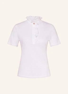 Rich & Royal T-Shirt Z Obszyciem Ozdobnymi Kamykami weiss