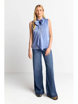 Rich & Royal Top w kolorze niebieskim rozmiar: 40