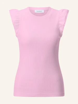 Rich & Royal Top Z Falbanami rosa RÓŻOWY