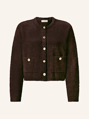 Rich & Royal Żakiet Pudełkowy Z Bouclé braun