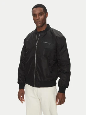 Richmond X Kurtka bomber UMP25070GB Czarny Regular Fit