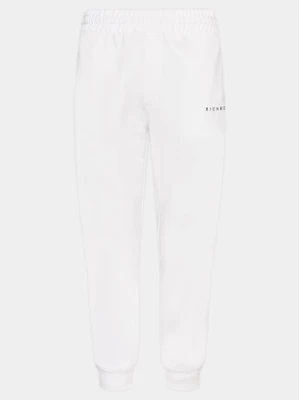 Richmond X Spodnie dresowe Santuccio UMP24240PA Biały Regular Fit