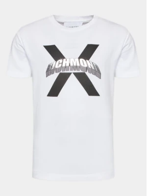 Richmond X T-Shirt UMA23007TS Biały Regular Fit