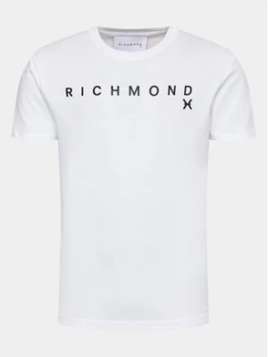 Richmond X T-Shirt UMA23082TS Biały Regular Fit