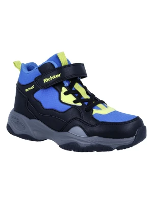 Richter Shoes Botki trekkingowe "Jamie" w kolorze czarno-szarym rozmiar: 36
