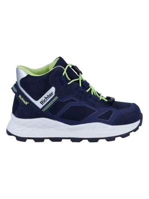 Richter Shoes Botki trekkingowe "Venture" w kolorze granatowym rozmiar: 37
