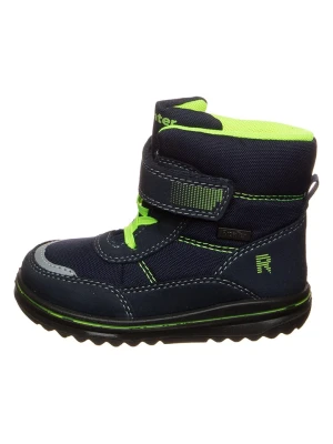 Richter Shoes Botki w kolorze czarno-limonkowym rozmiar: 22
