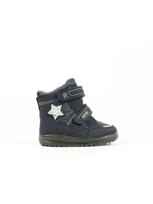 Richter Shoes Botki zimowe w kolorze granatowo-jasnoróżowym rozmiar: 21