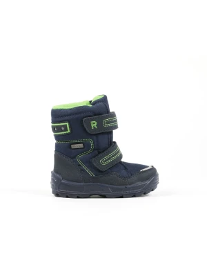 Richter Shoes Botki zimowe w kolorze granatowo-zielonym rozmiar: 23